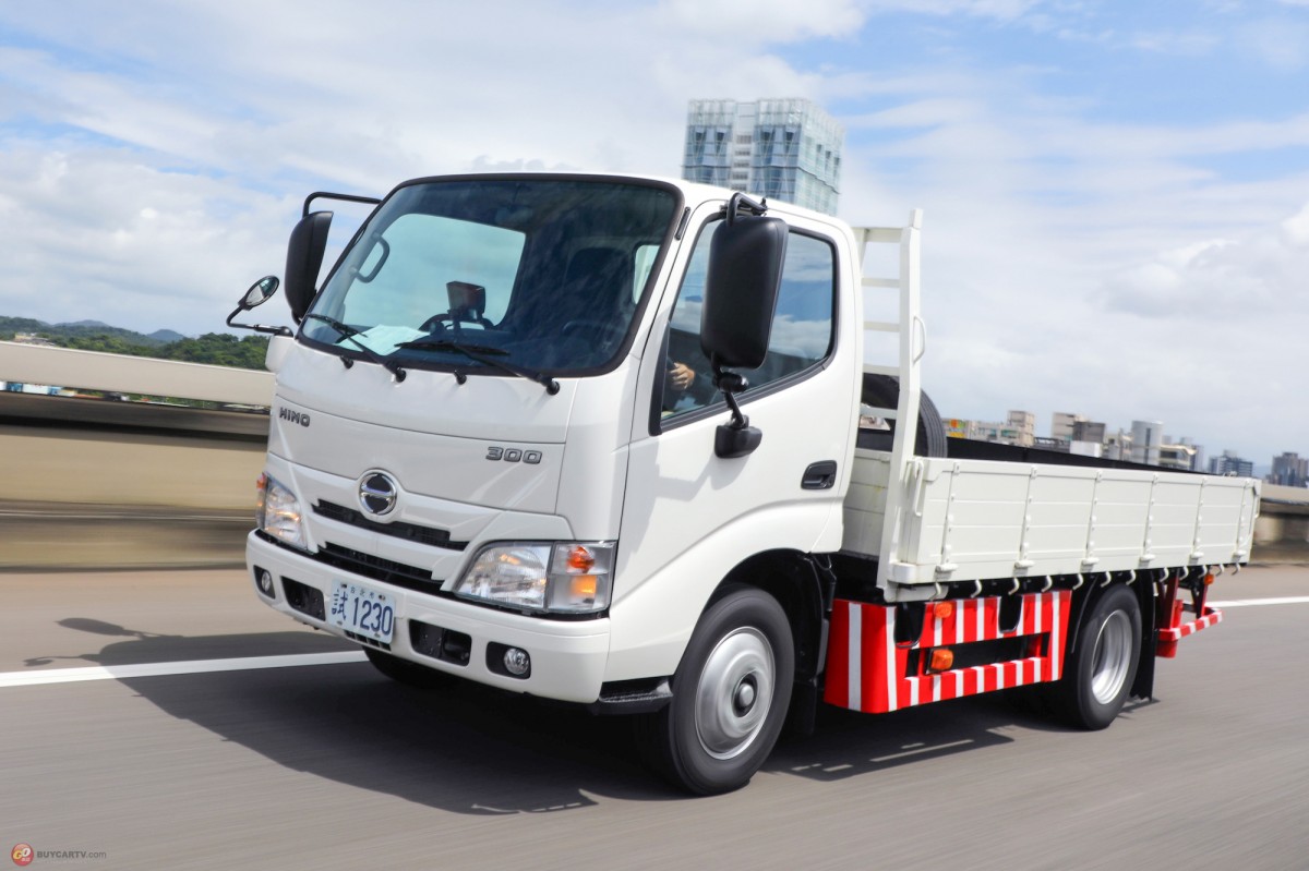 圖集 Hino 300 五噸貨車 商用車試駕 Go車誌buycartv